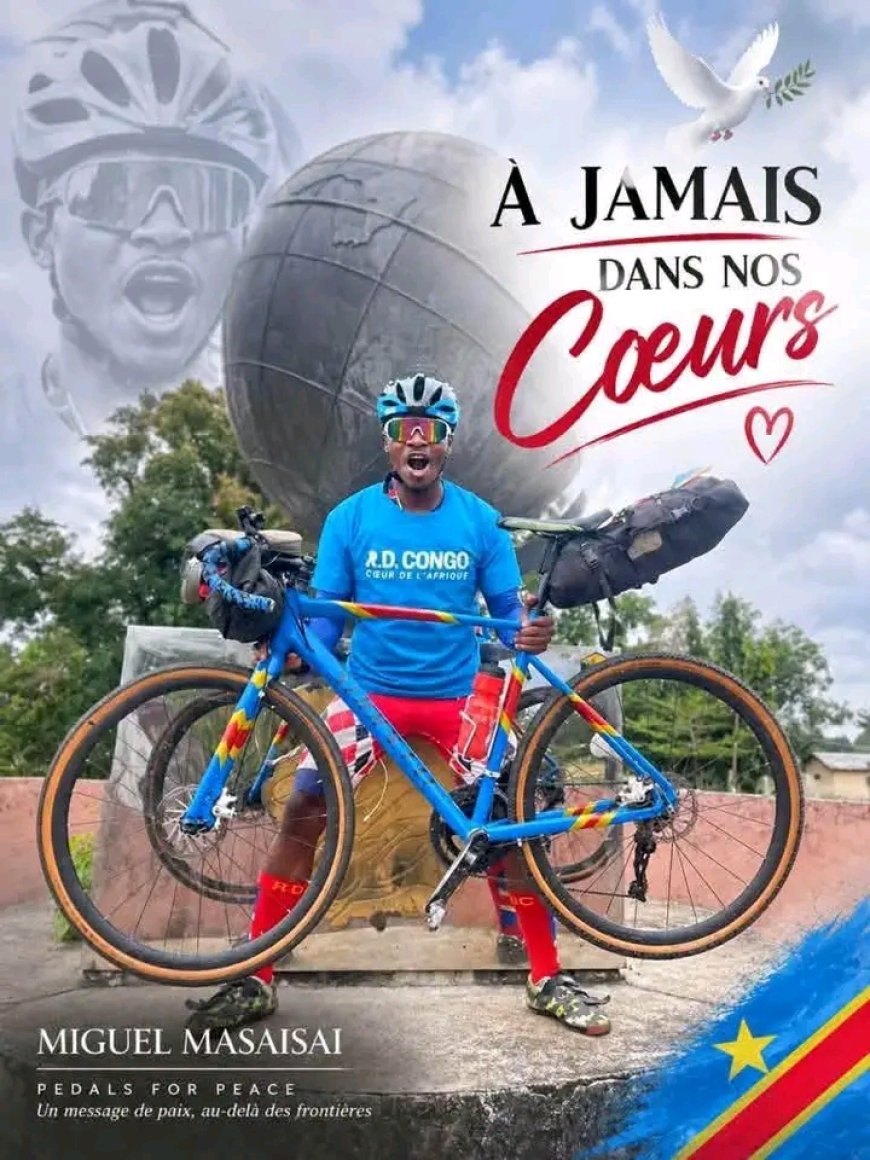 Décès de Miguel Masaisai : Josué Walayi salue la mémoire d’un jeune qui pédalait pour la paix