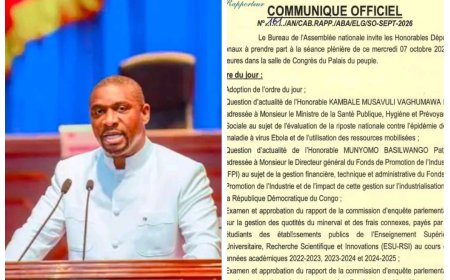 RDC : Le député Patrick Munyomo interpelle le FPI sur sa gestion et son fonctionnement