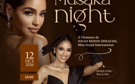 Goma/Musaka Night : Patient Musaka honore Jihan Mohin Dimachk, nouvelle reine de beauté internationale