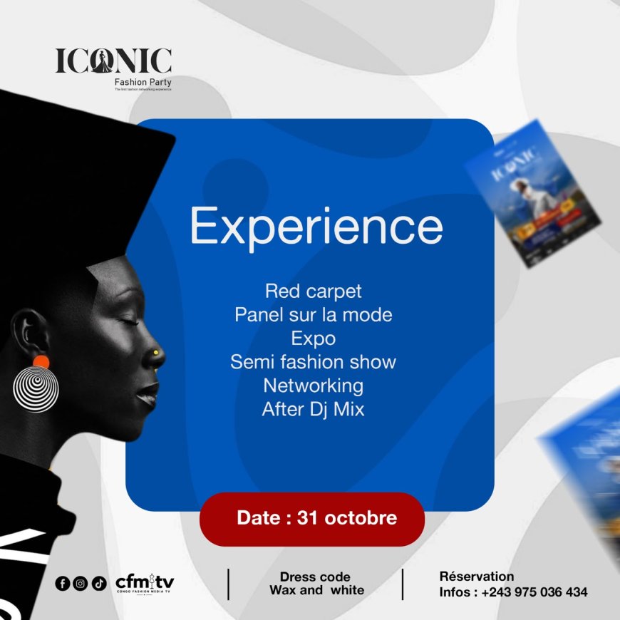 Iconic Fashion Party : un grand rendez-vous de la mode annoncé le 31 octobre